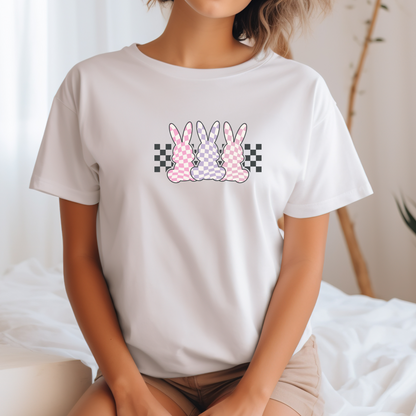 Checkered Easter Bunny Sweatshirt